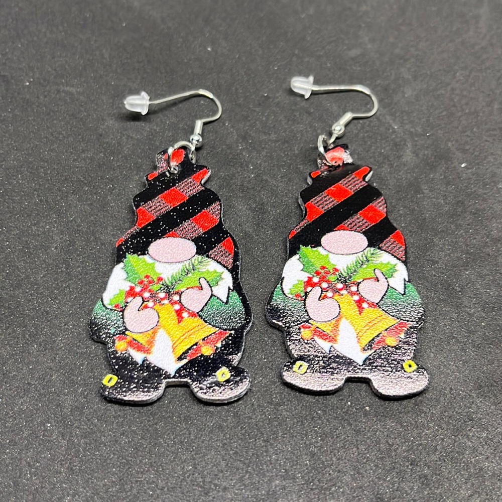Earrings‎ Christmas gnomes